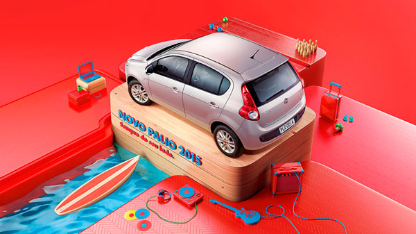 Photograph Ricardo Big Passos Fiat Palio Colors on One Eyeland